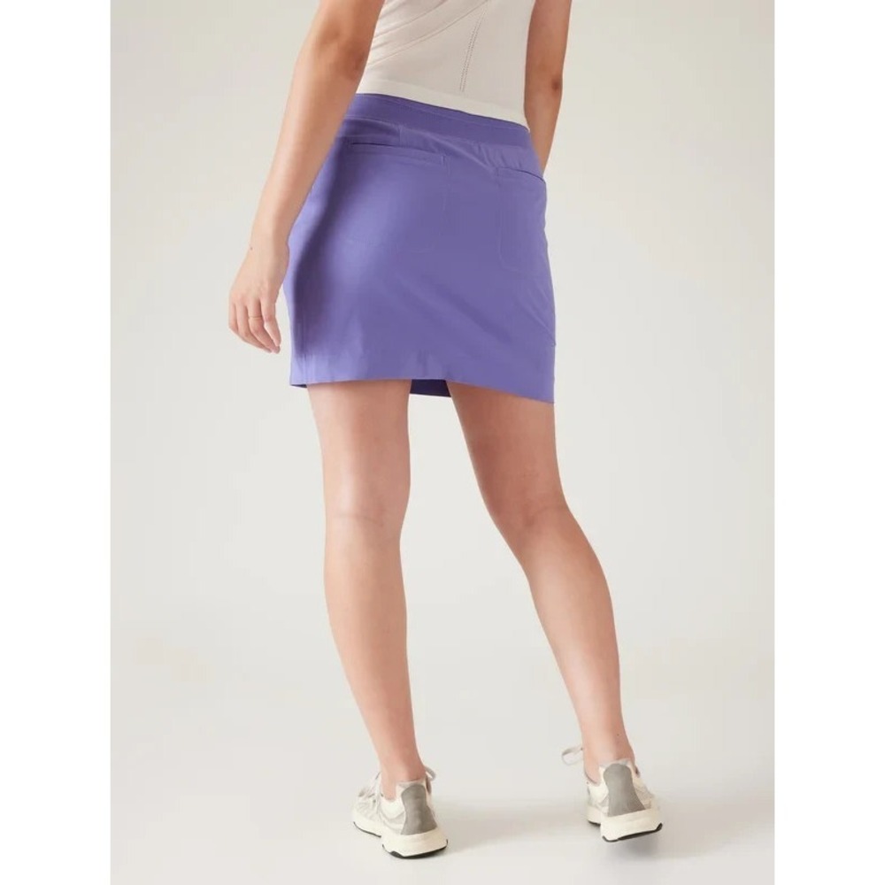Athleta Skort Womens 4 Purple Brooklyn Sporty Golf Tennis Mini Athletic Travel - Picture 14 of 16